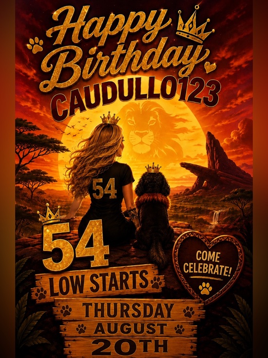 Other - Happy Birthday Caudullo123 August 20th - SHARE SHOW